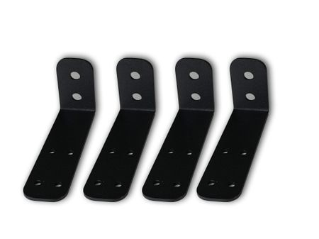 Zestaw 4 kątowników do drabinek MUVV zwiększających odległość drabinki od ściany 110x50